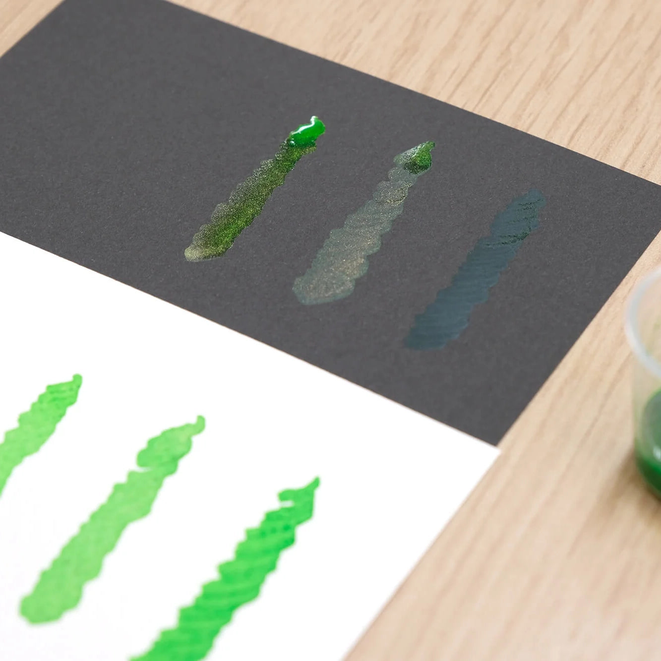 Perlmuttlösung für Tinte