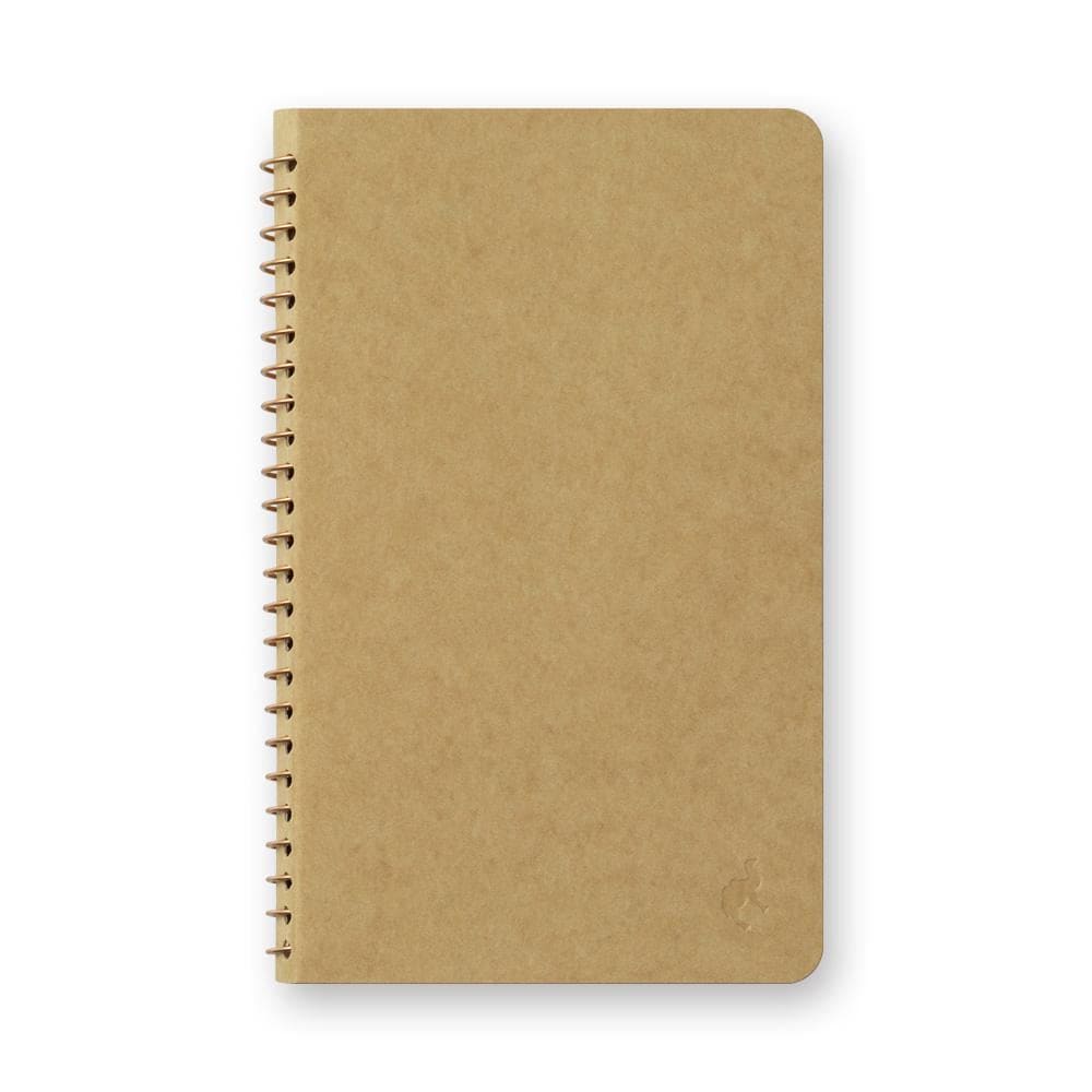 A5 SPIRAL RING NOTEBOOK - DW Kraft - TRAVELER’S NOTEBOOK REFILLS