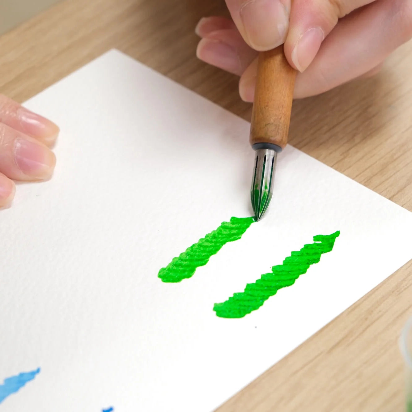 Perlmuttlösung für Tinte