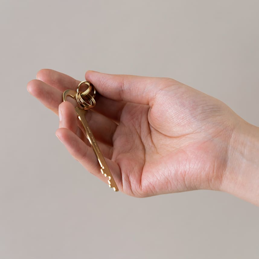 Porte-clefs Retolo - Laiton massif - PORTE-CLEFS