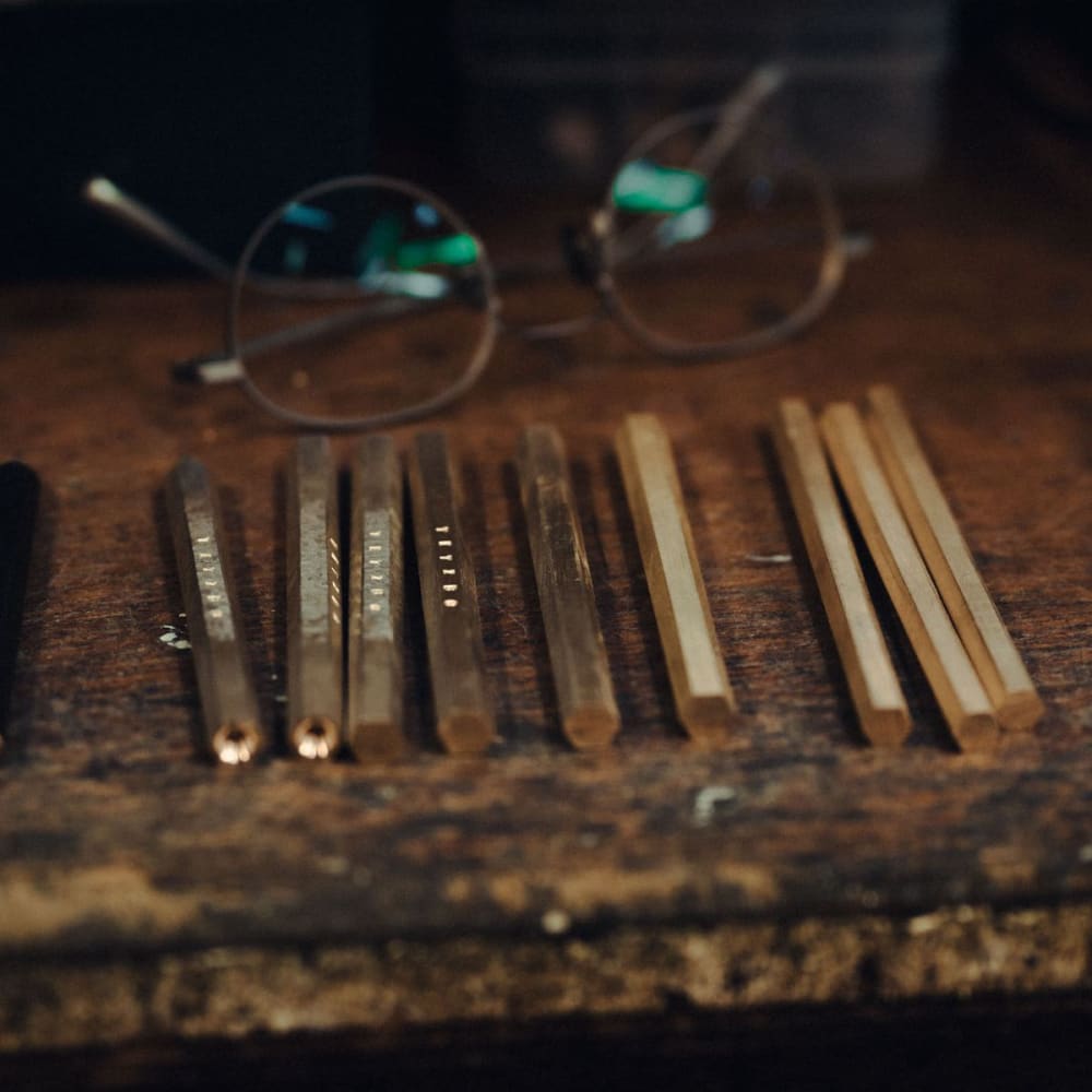 Stylo à bille - IROEN - Herbe métallique - STYLOS