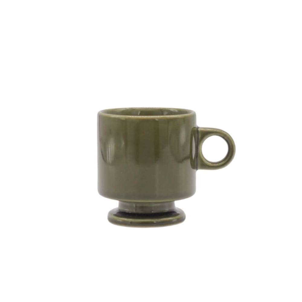 Tasse à pied empilable - Smith - Vert - VAISSELLE