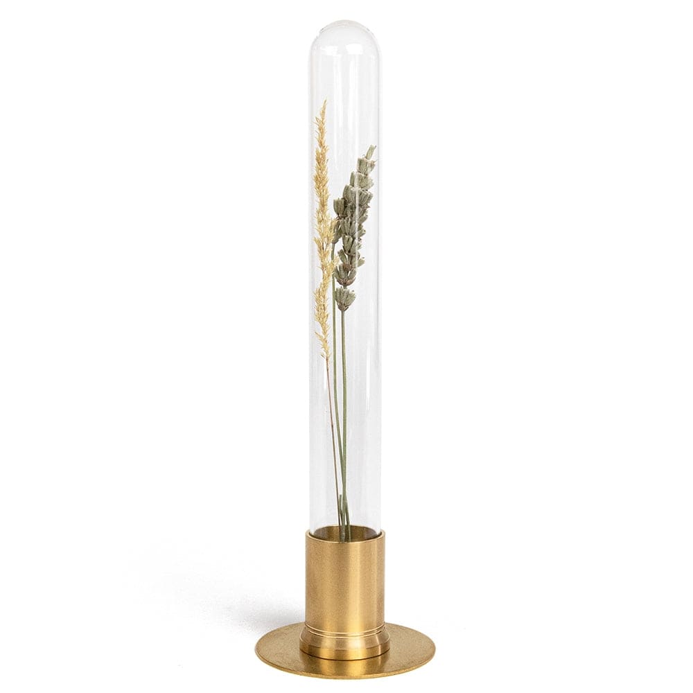 Vase soliflore - Laiton - FLEURS & PLANTES