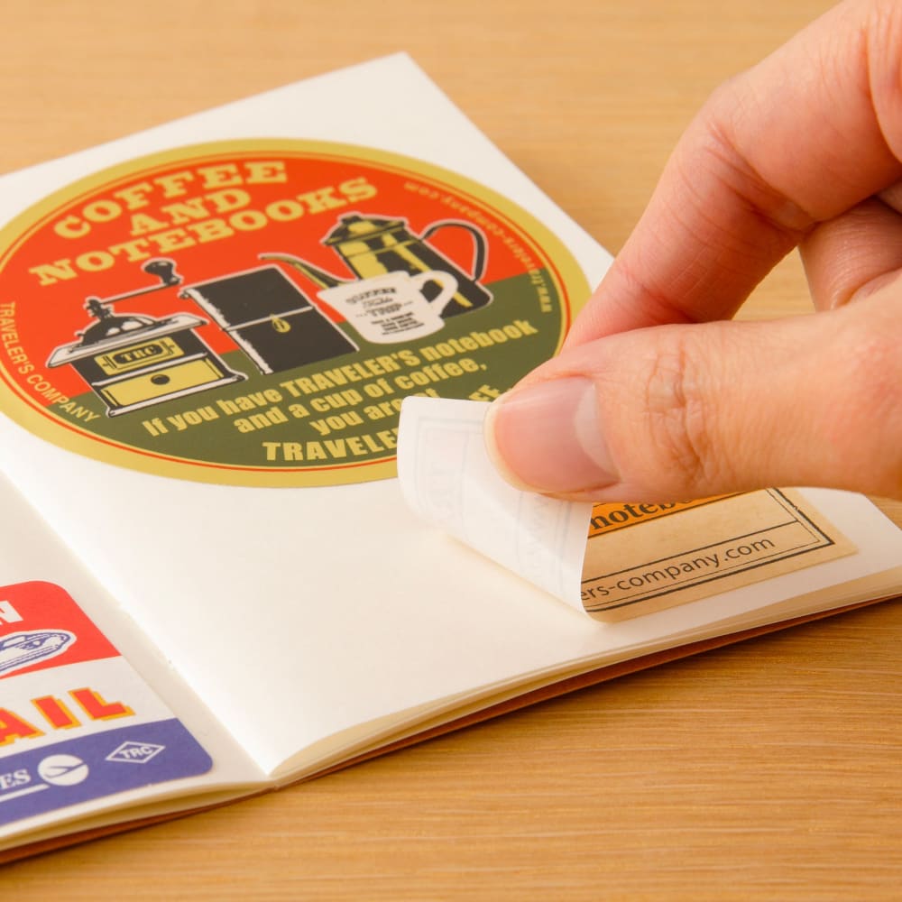 017 - Carnet pour autocollants (passeport) TRAVELER’S NOTEBOOK REFILLS