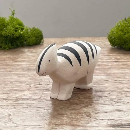 Holzfigur – Dinosaurier – Polepole (Set mit 9 Teilen)