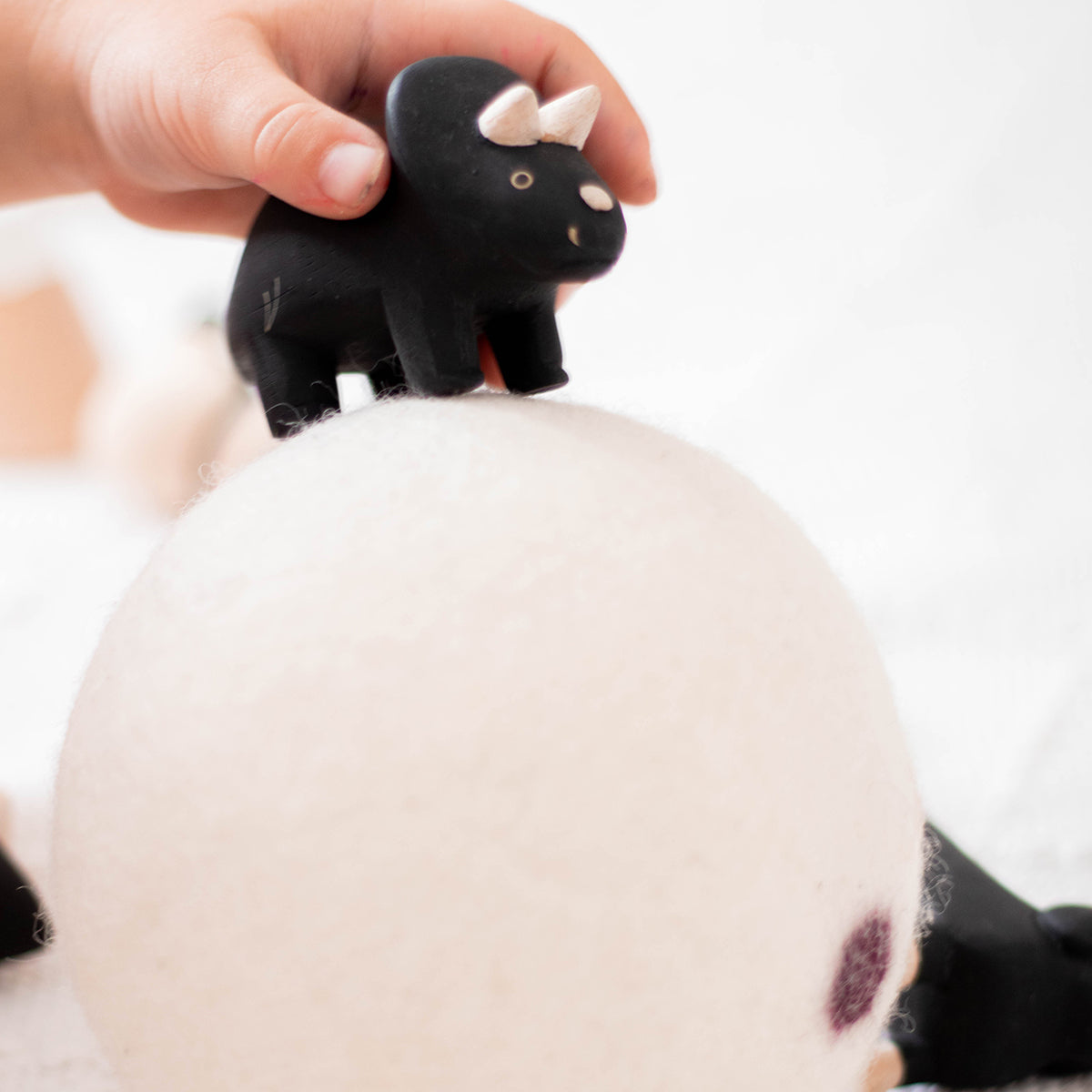 Holzfigur – Dinosaurier – Polepole (Set mit 9 Teilen)