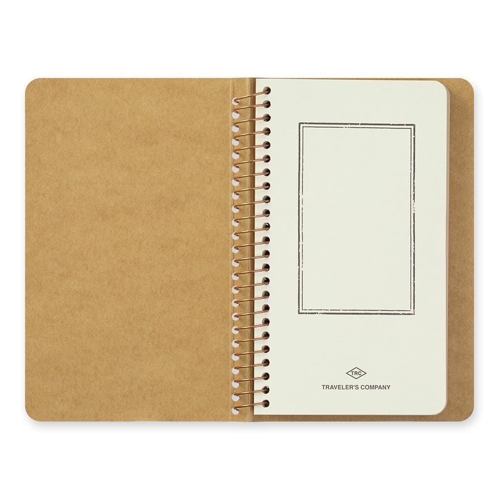 A5 SPIRAL RING NOTEBOOK - DW Kraft - TRAVELER’S NOTEBOOK REFILLS