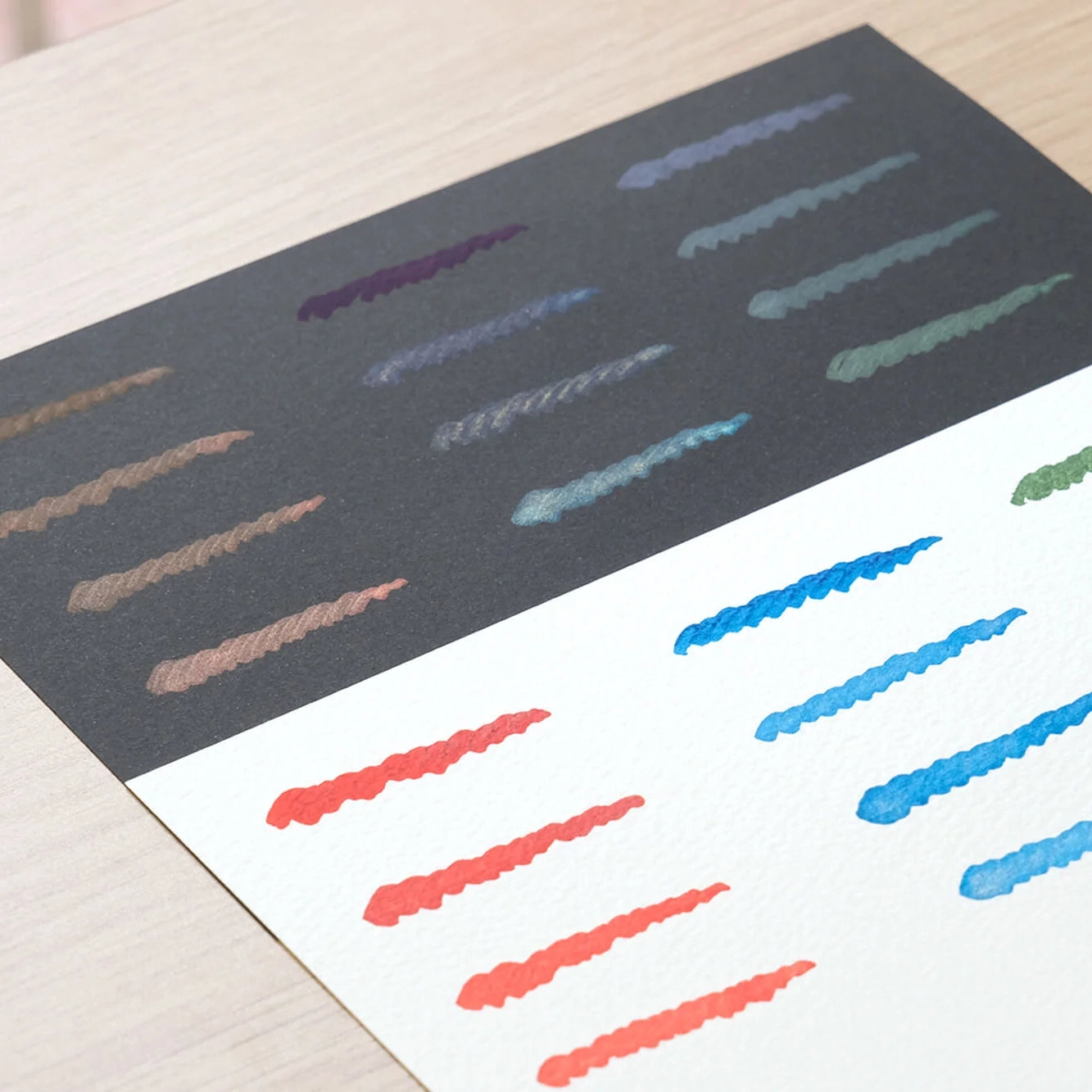 Perlmuttlösung für Tinte