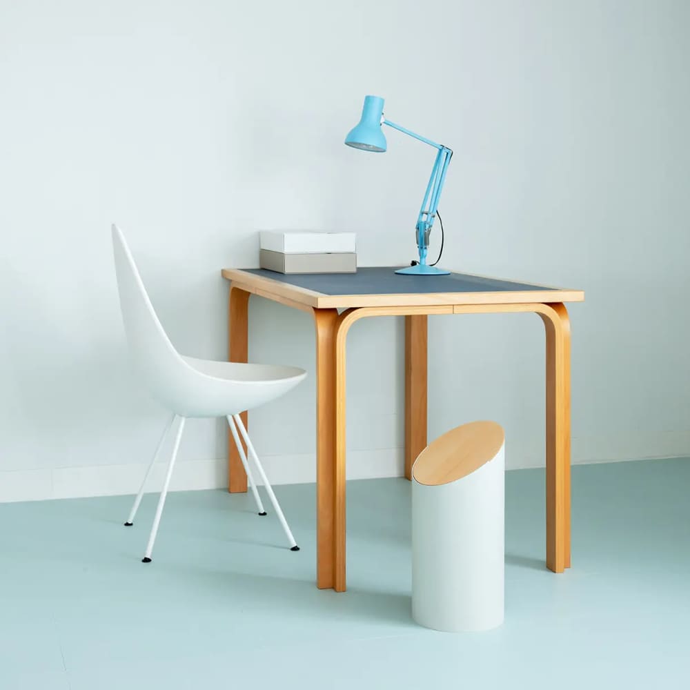 Couvercle en noyer pour corbeille ’SWING BIN’ - S - CORBEILLE À PAPIER