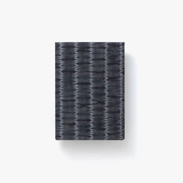 Couverture pour carnet Mini note - Katakai shibori stripe par Y. & SONS - ACCESSOIRES DE BUREAU