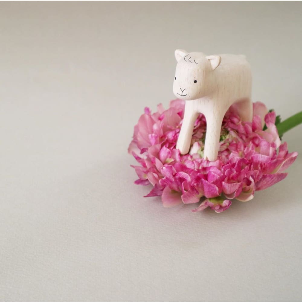 Figurine en bois - Chevreau - FIGURINES EN BOIS