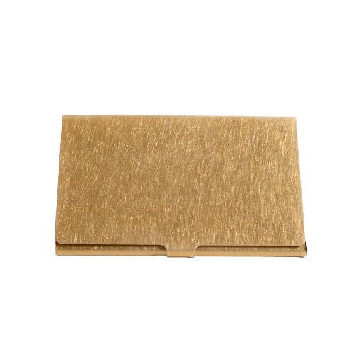 Porte Cartes de Visite - Laiton massif brossé - CARDCASE