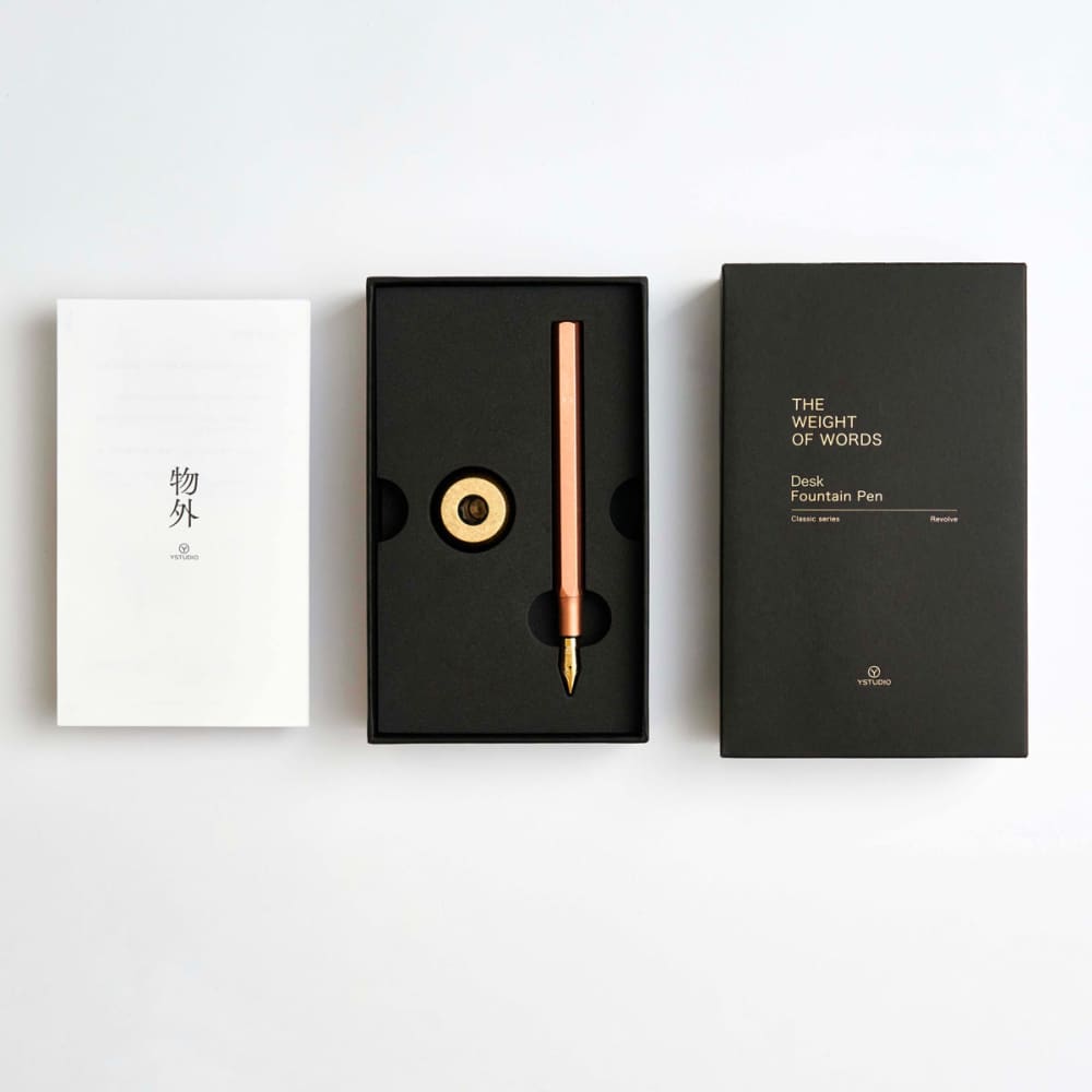 Stylo Plume Cuivre de bureau (M) - Classic Revolve - STYLOS PLUMES